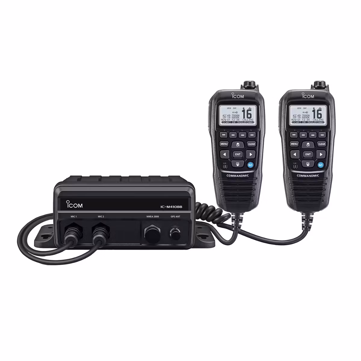 Icom - IC-M410BB Marine VHF inkl. 1xHM-195GB