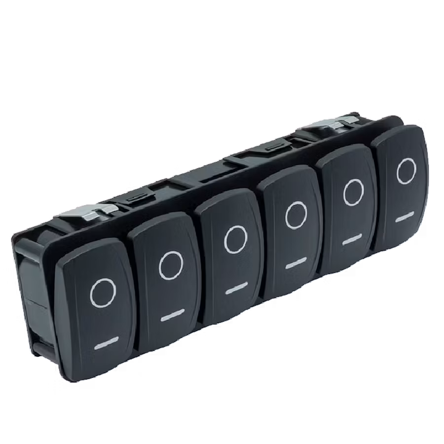 Maretron - MPower VMM6, module de commutation numérique à 6 boutons, momentané, adaptateur N2K inclus