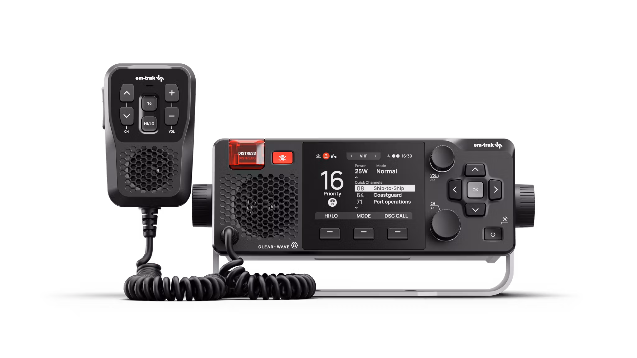 Em-Trak - X100 NEXUS VHF, DSC and 5 watt AIS Transceiver + WiFi