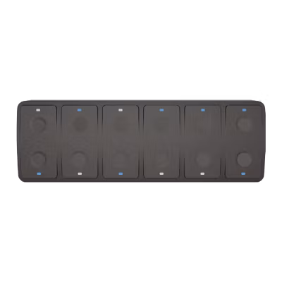 Maretron - MPower CKM12, 12-knappers blanke LED-er, taktil og lydfeedback, N2K ekskl. kabel