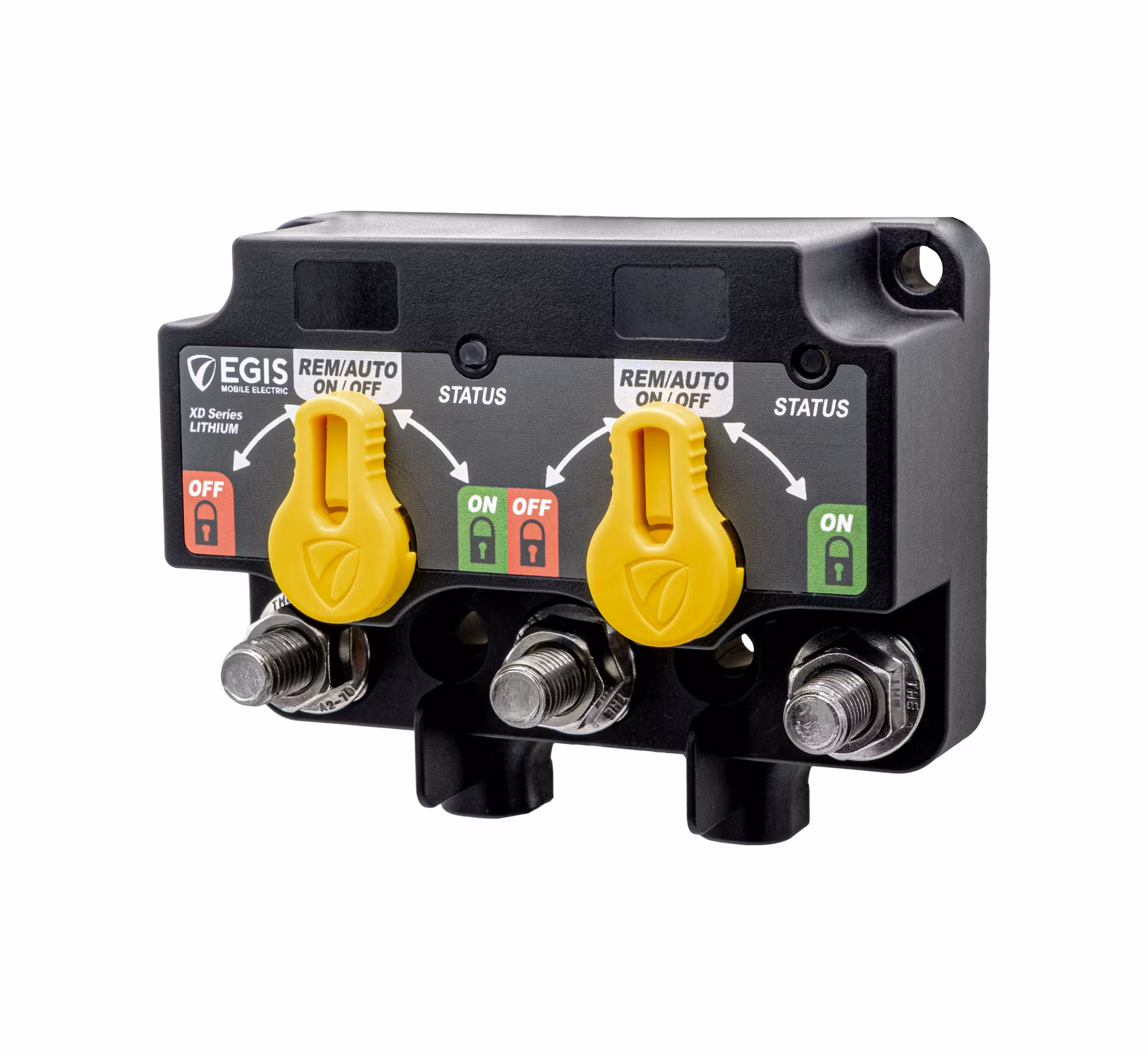 EGIS - XD-Series Päävirtakytkin sähköinen 500A 12/24V erotusreleellä Litiumille