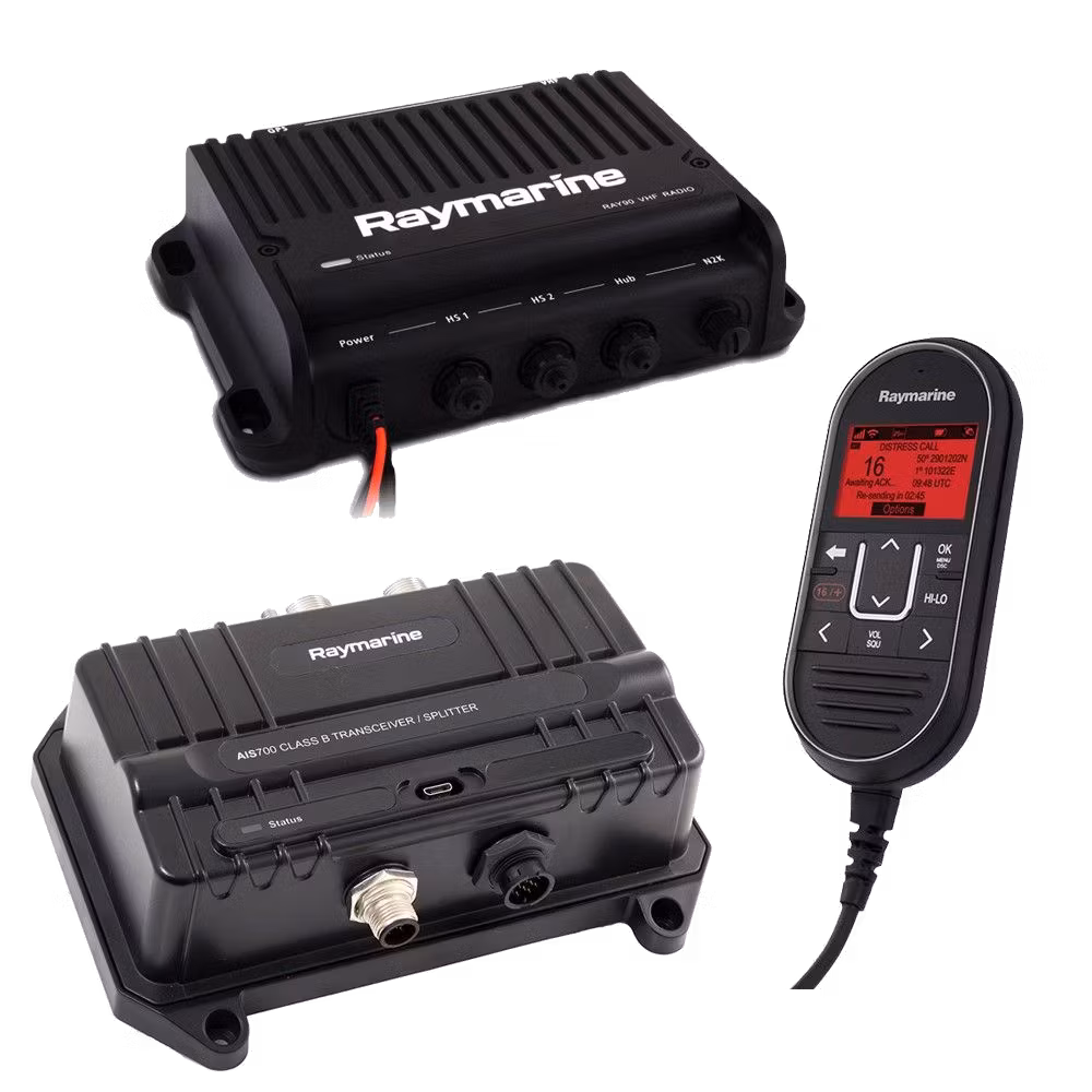 Raymarine - Ray 90 VHF blackbox med AIS 700 sändare/mottagare (inkl. trådburen handenhet, passiv högtalare)