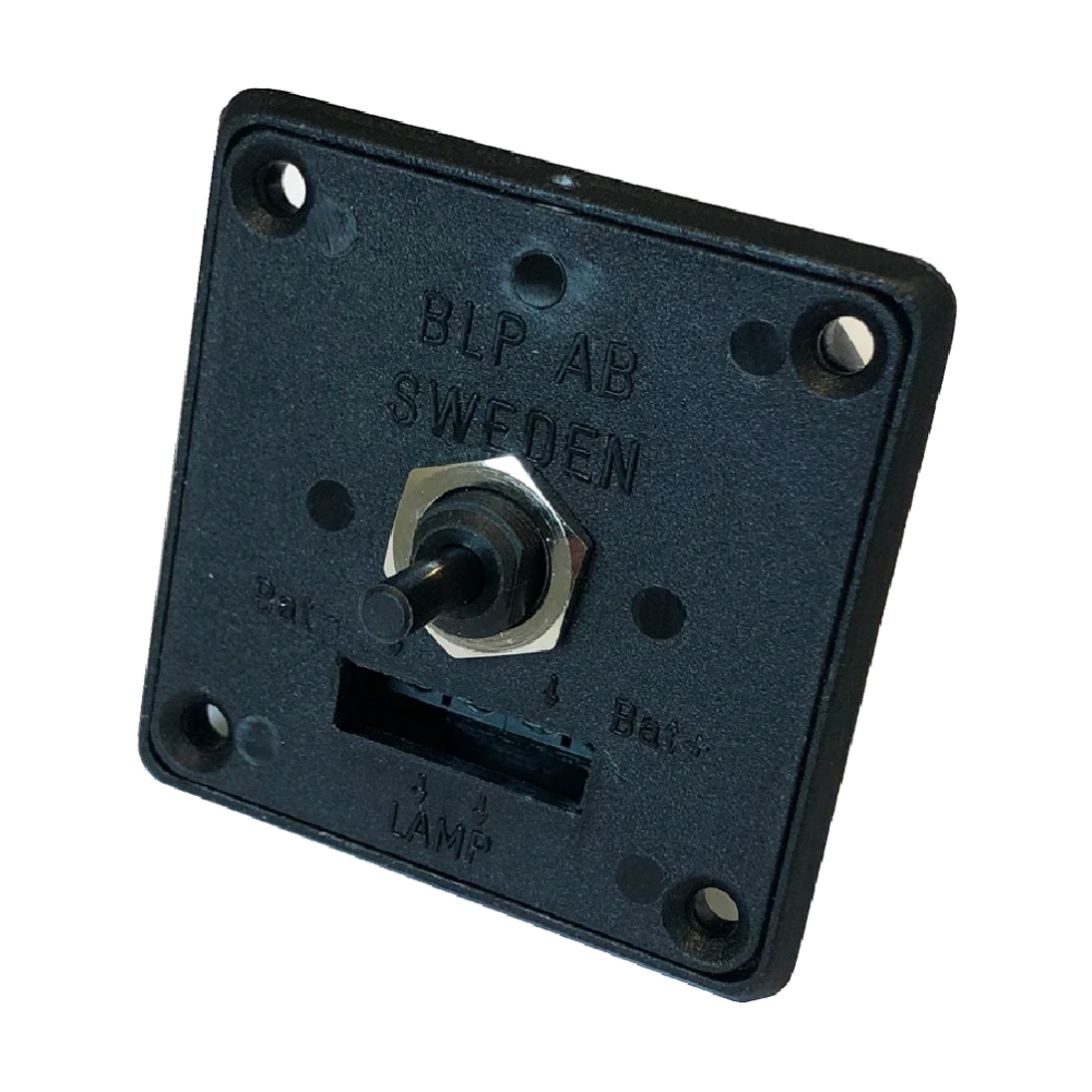 Svart B-Mob dimmer 12V 70W för LED- och halogenbelysning.