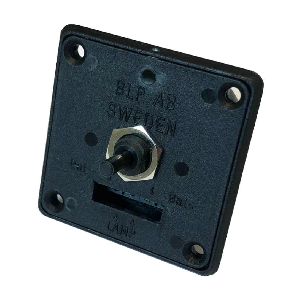 Svart B-Mob dimmer 12V 70W för LED- och halogenbelysning.