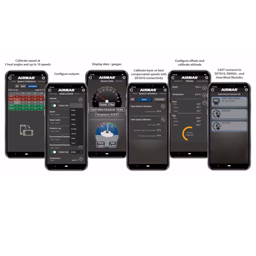 Airmar DST820 – Smart multisensor med BT och STng