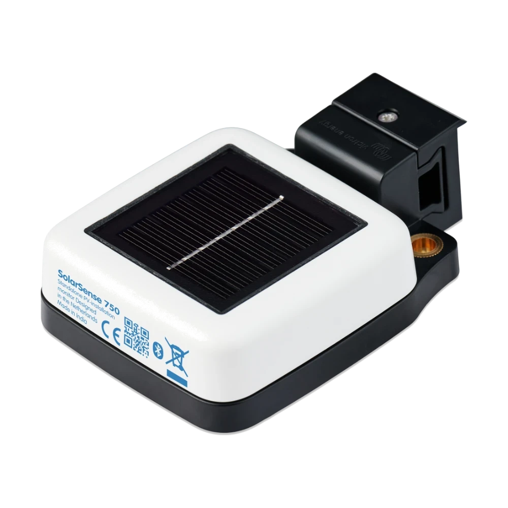 Victron Energy SolarSense 750 solcellsregulator visad från sidan