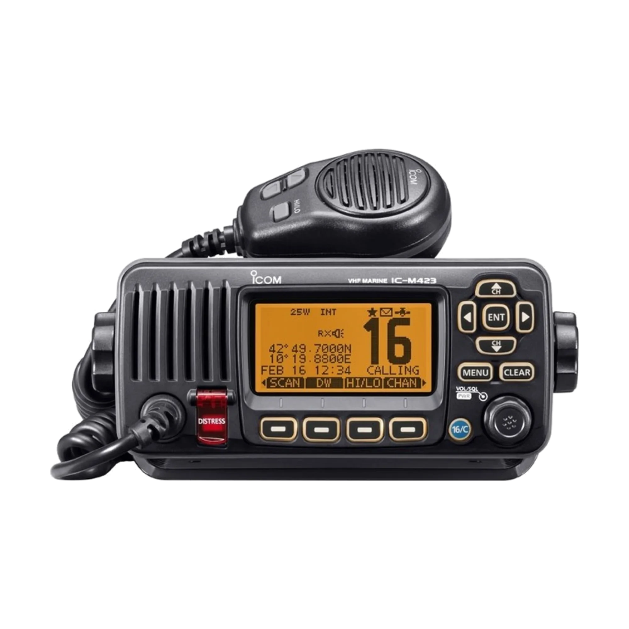 Icom - IC-M423GE Fast VHF-Radio med GPS