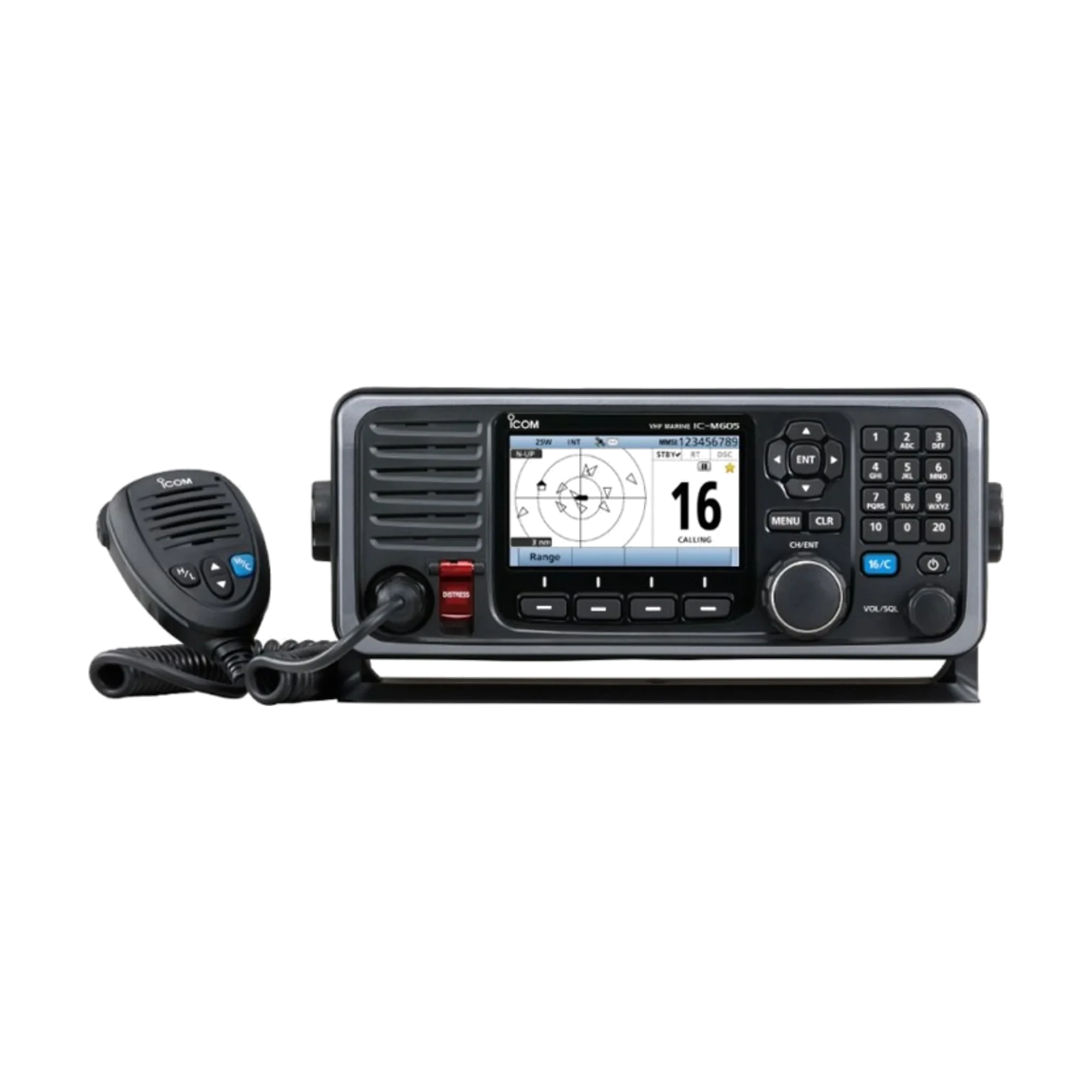 Icom - IC-M605EURO Fast Marinradio med AIS, DSC og GPS