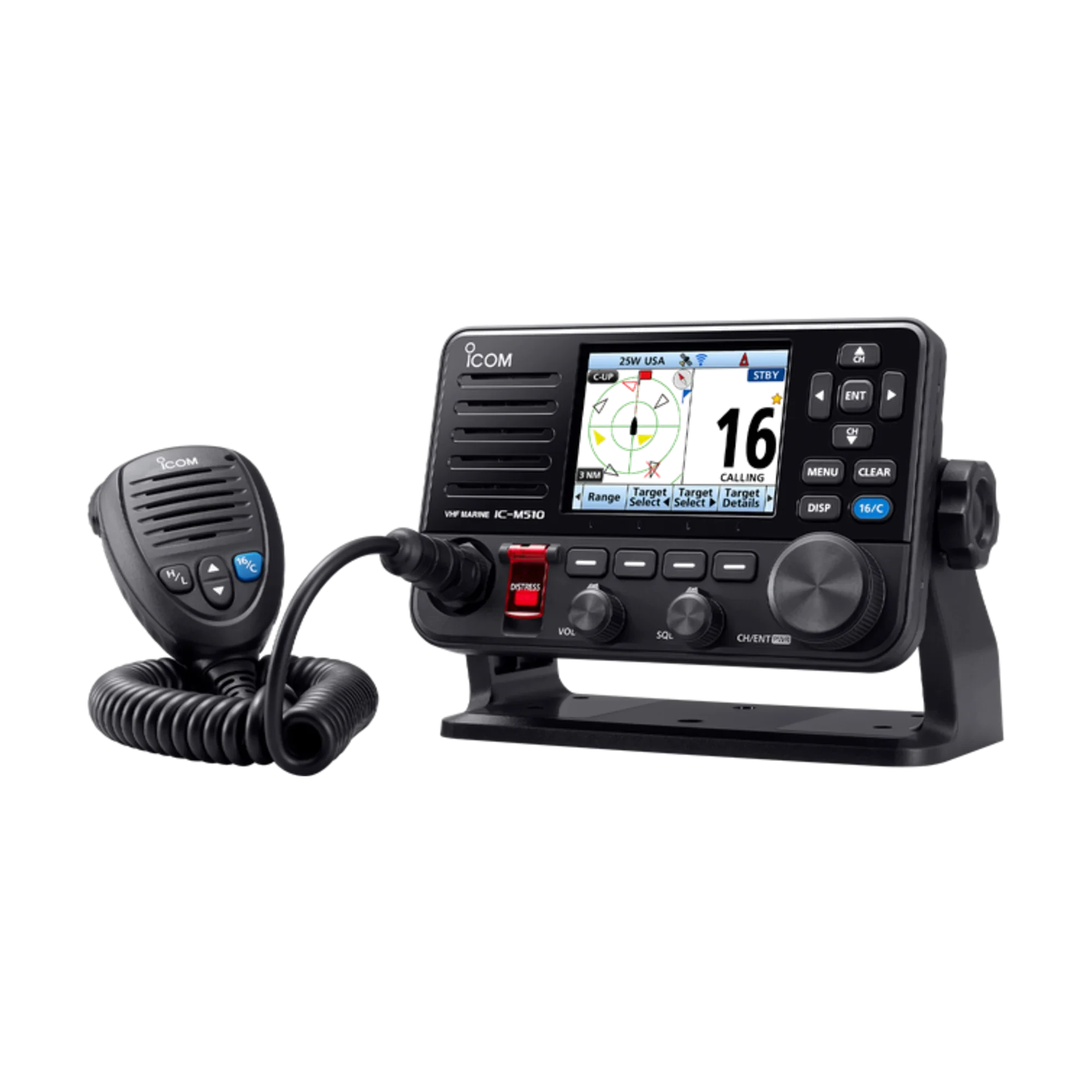Icom - IC-M510E EVO Fast Marinradio med NMEA2000, WLAN og AIS