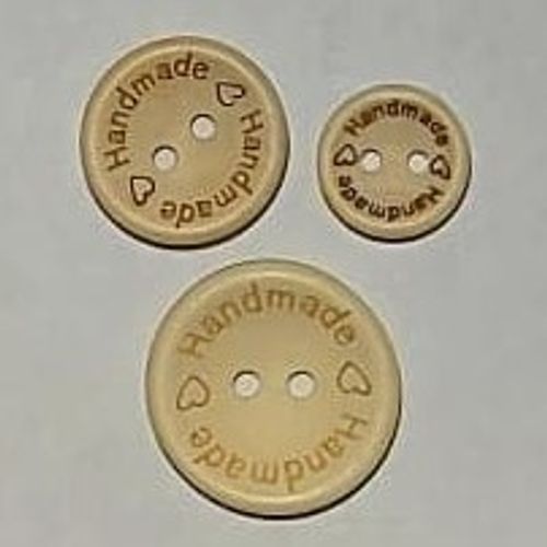 Träknapp - Handmade