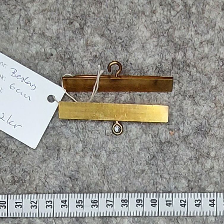 Klocksträngsbeslag - 6 cm