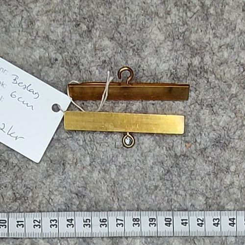 Klocksträngsbeslag - 6 cm