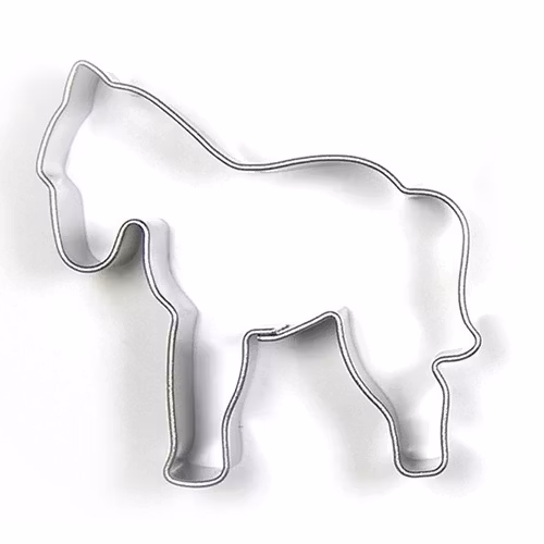 Kak-/tovningsform Häst