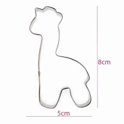 Kak-/tovningsform giraff/alpacka