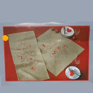 Lättsydd jullöpare i stjälkstygn - utan garn