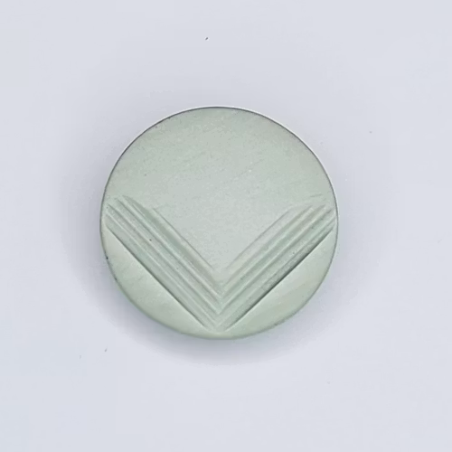 Ljus lindblomsgrön knapp 20 mm