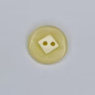 Ljusgul knapp 14 mm