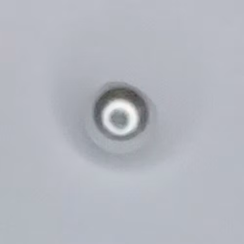 Vit pärlemor knapp 10 mm