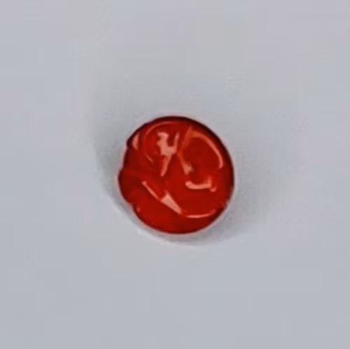 Röd knapp 11 mm