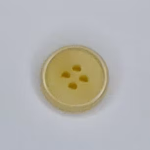 Ljusgul knapp 15 mm
