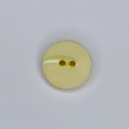 Ljusgul knapp 13 mm