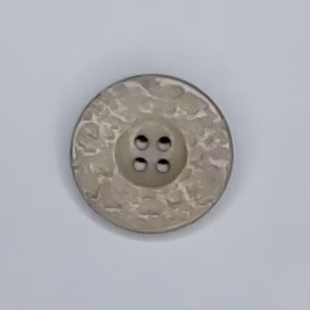 Ljusgrå knapp 25 mm