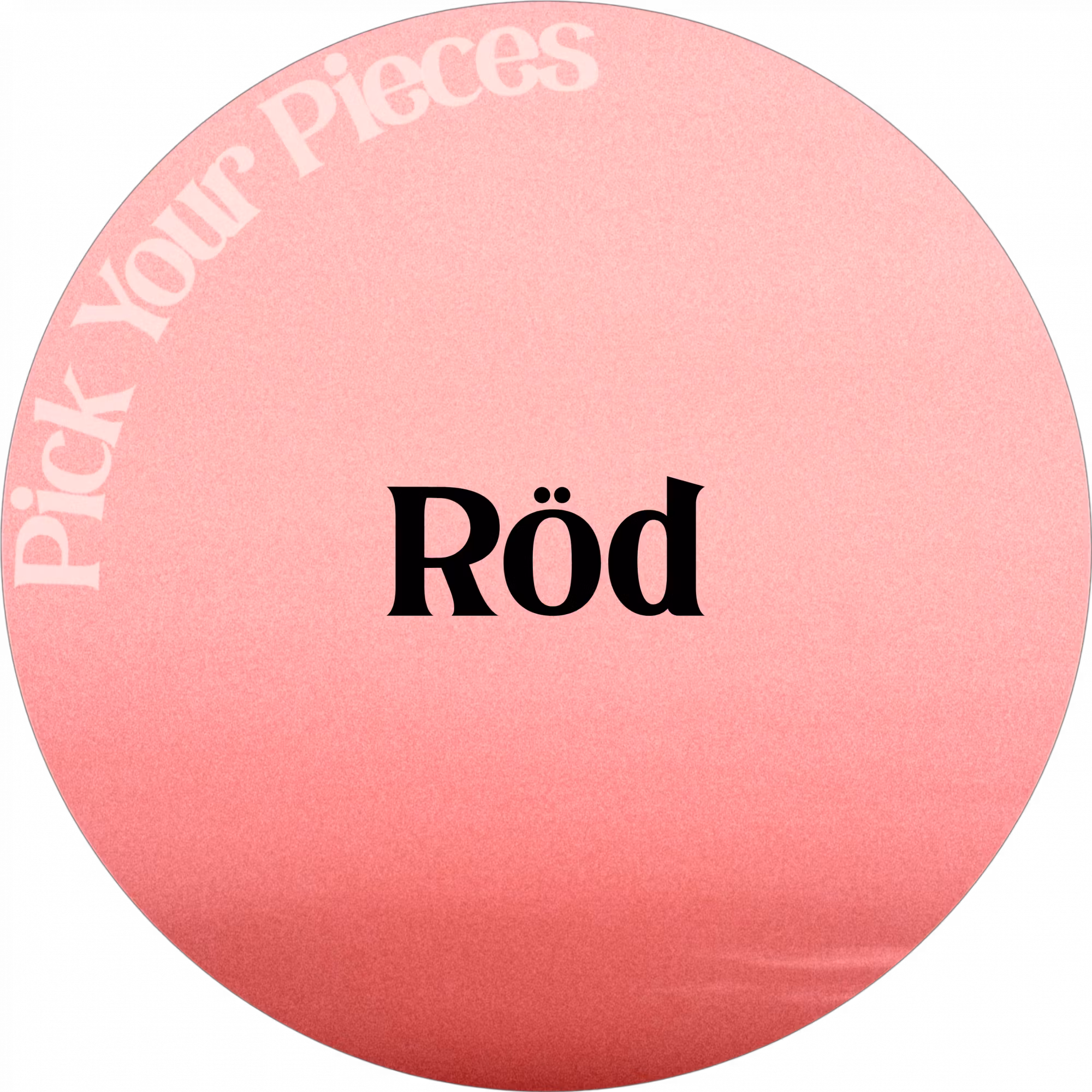Röd - Pick Your Pieces