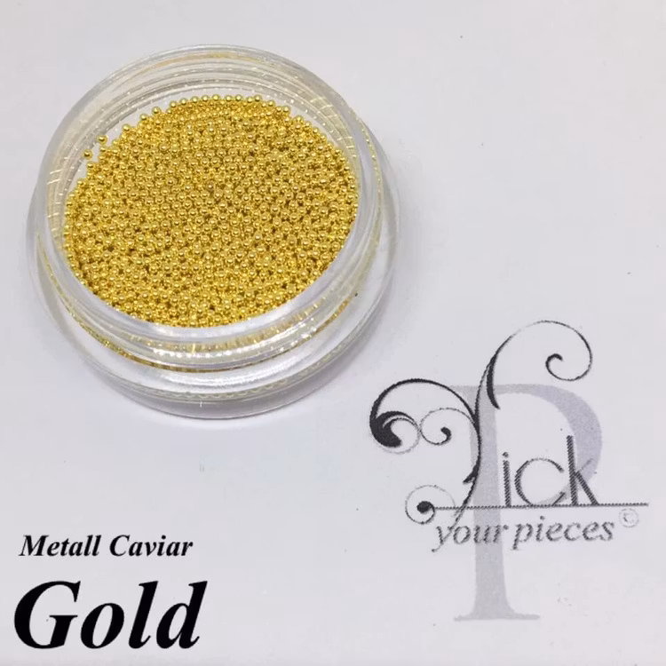 Metall Caviar Guld