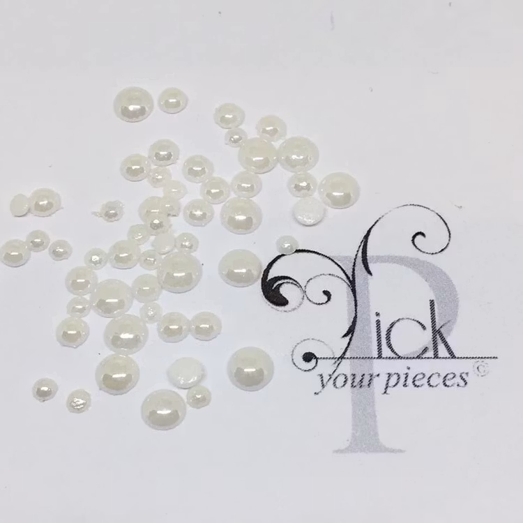 Ceramic Pearls White