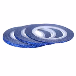 Striping Tape Glitter Blue