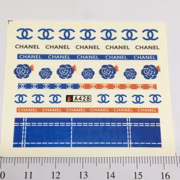 Waterstickers Chanel