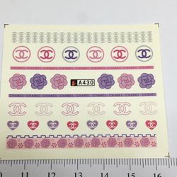 Waterstickers Chanel