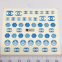 Waterstickers Chanel