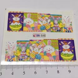 Waterstickers Easter