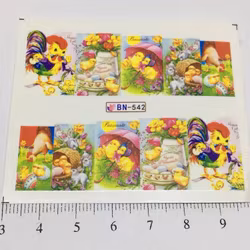 Waterstickers Easter