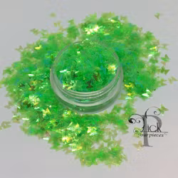 Butterflies Iridescent Lime