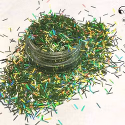 Tinsel Holo Apple Green