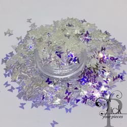 Butterflies Iridescent Crystal/Blue