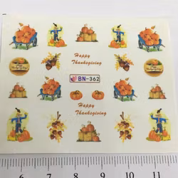 Waterstickers Thanksgiving