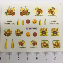 Waterstickers Thanksgiving