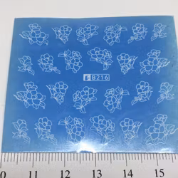 Waterstickers Blommor