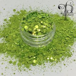 Multi Metallica Apple Green