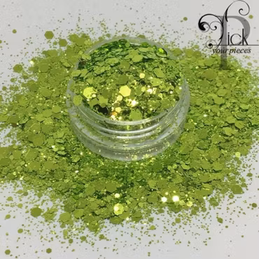 Multi Metallica Apple Green