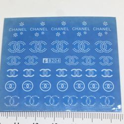 Waterstickers Chanel