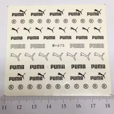 Waterstickers Puma