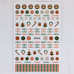 Stickers Logo Chanel Christmas