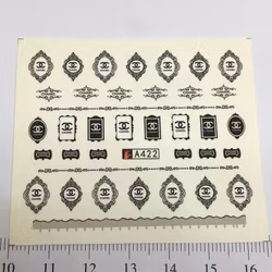 Waterstickers Chanel