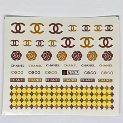 Waterstickers Chanel