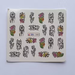 Waterstickers Löv