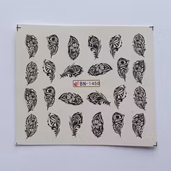 Waterstickers Blommor